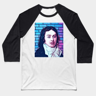 Samuel Taylor Coleridge Snowy Portrait | Samuel Taylor Coleridge Artwork 13 Baseball T-Shirt